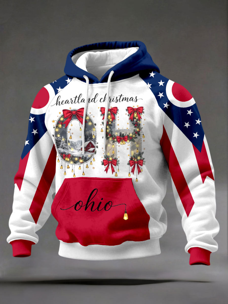 Men's Ohio Christmas Hoodies