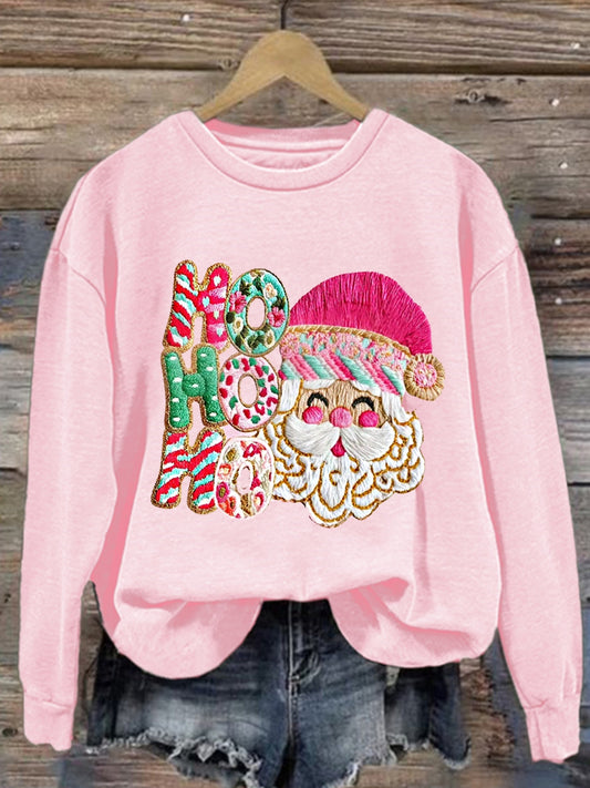 Women's DB -HO HO HO Santa Sweatshirt