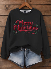 Women's Christmas Print Casual Sweatshirt