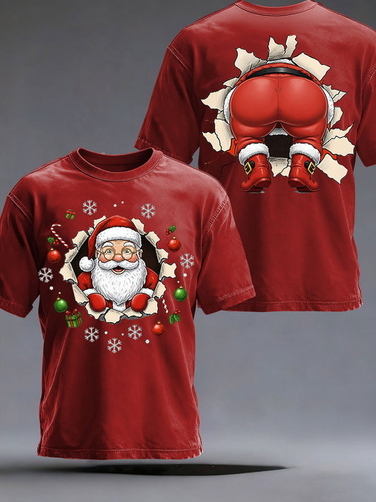 Men's Fun Santa Short Sleeves T-shirt