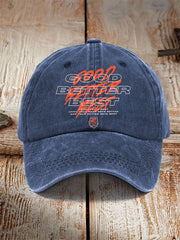 Unisex Good Better Best Print Gift For Football Fans Gameday Hat