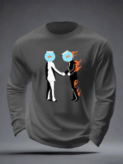 Men's Wish You Were Here long sleeve T-shirt