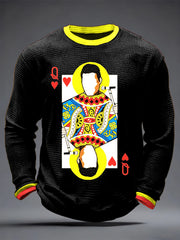 Men's Rock Music Inspired Waffle Top