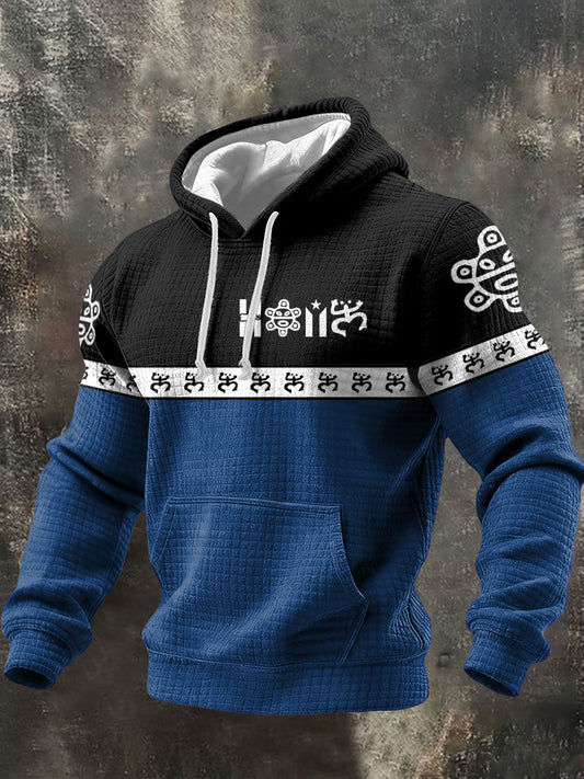 Men's Puerto Rico Taino Art Proud Printed Hoodie