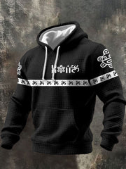 Men's Puerto Rico Taino Art Proud Printed Hoodie