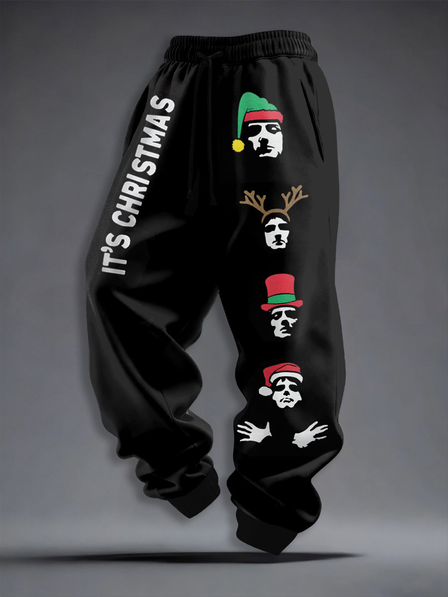 Men's Rock Band Inspired Christmas long johns