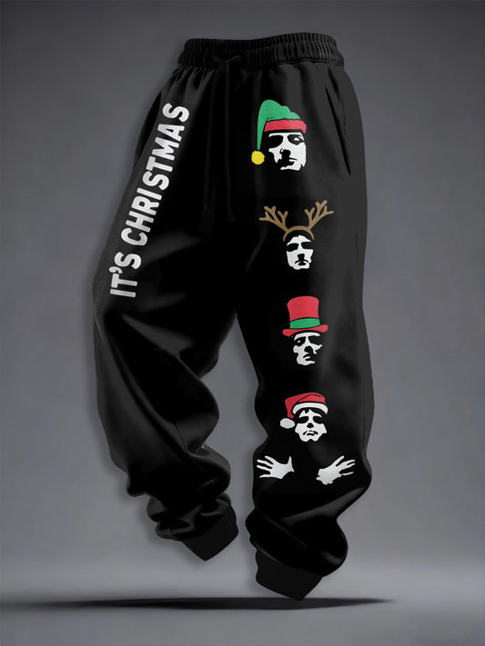 Men's Rock Band Inspired Christmas long johns