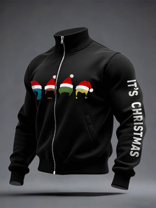 Men's Rock Band Inspired Christmas Jacket