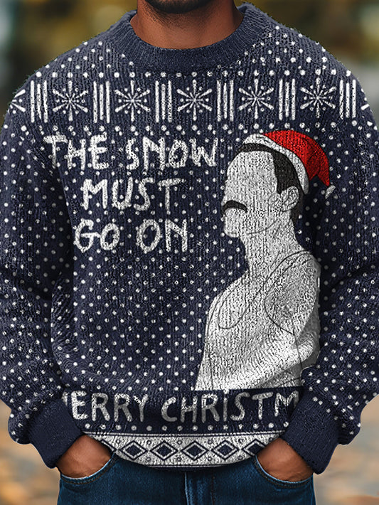 Men's Rock Band Inspired Christmas sweater