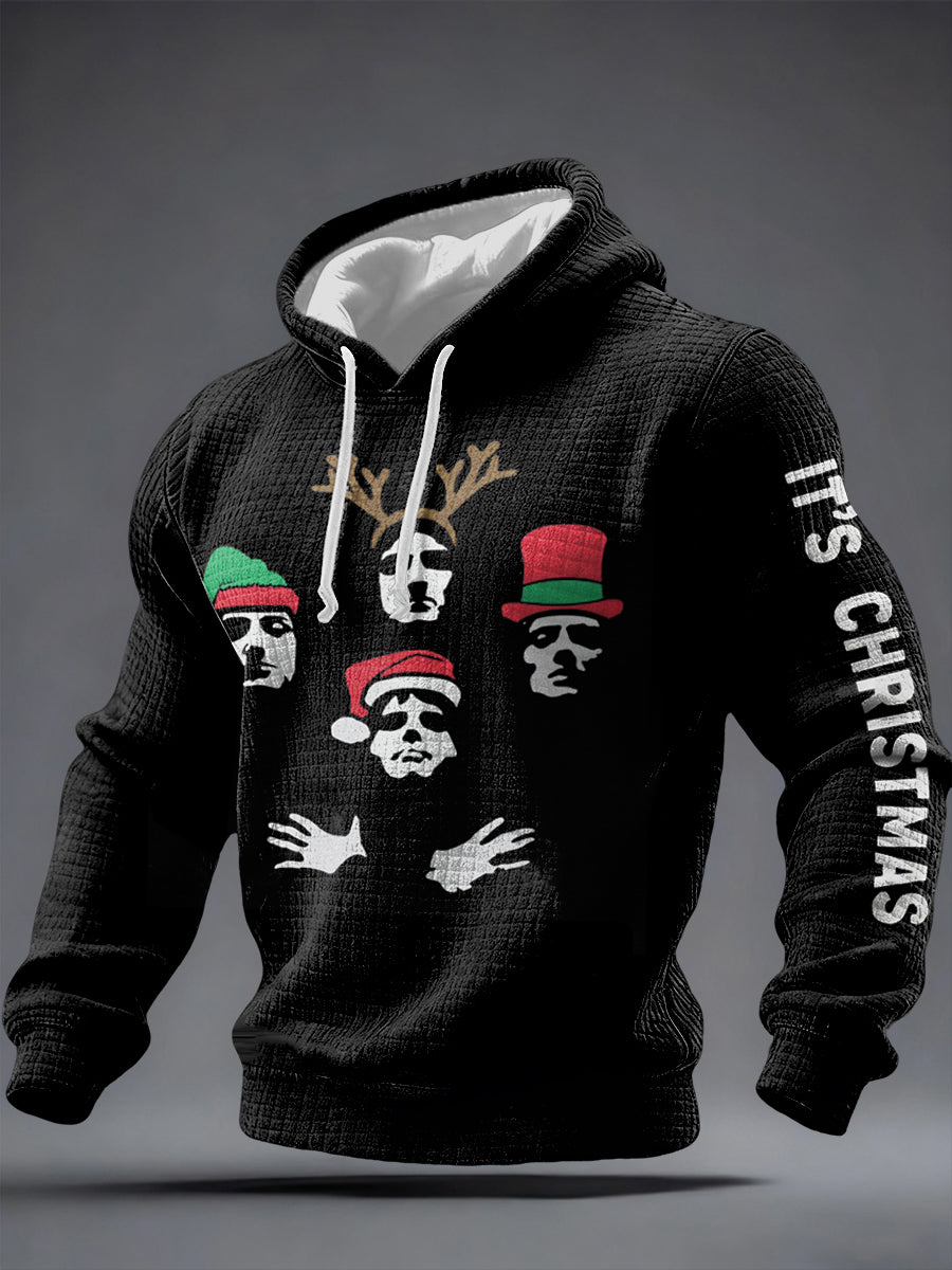 Men's Rock Band Inspired Christmas Sweatshirt