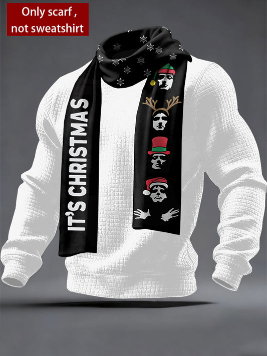 Unisex Rock Band Inspired Christmas Scarf