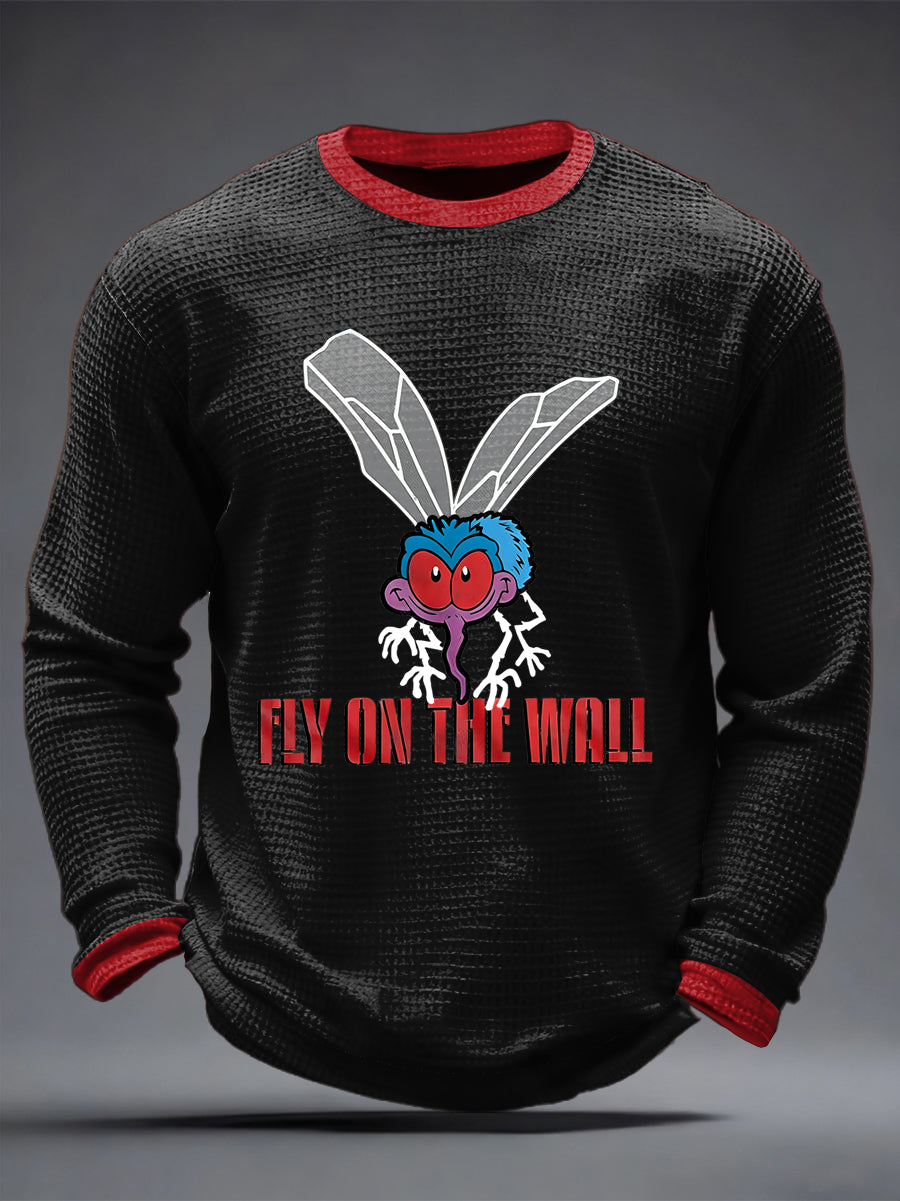 Men's Rock Music Inspired Waffle Top