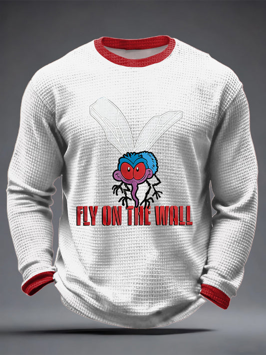 Men's Rock Music Inspired Waffle Top