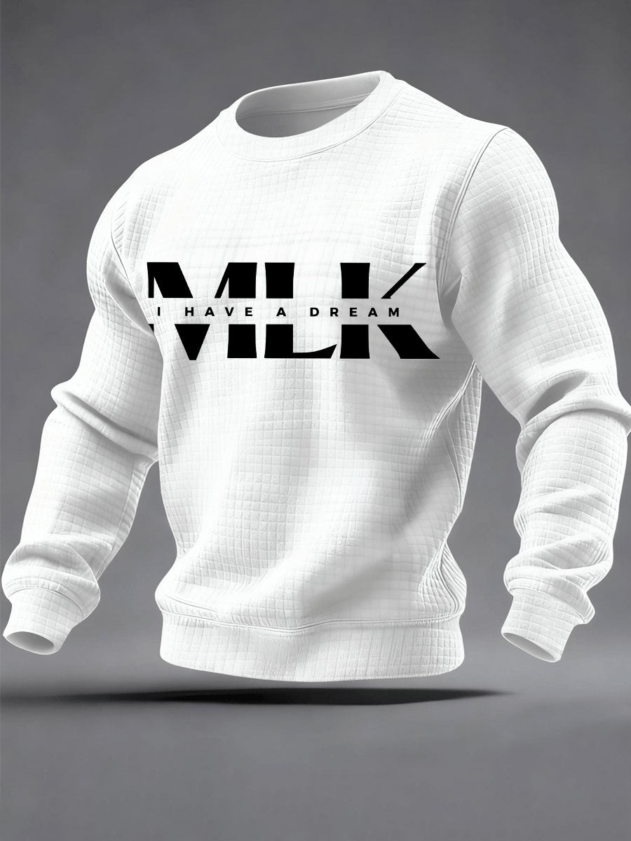 Men's MLK Day Waffle Sweatshirt