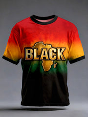 Men's Celebrating Black History Month Art Print T-Shirt