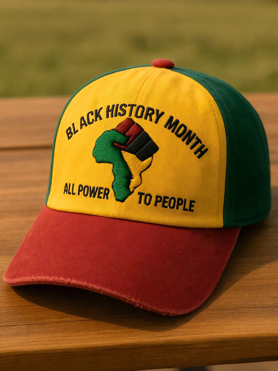 Unisex Black History Month Inspired Hat