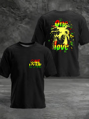 Men's Bob Marley One Love Short Sleeves T-shirt