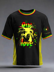 Men's Bob Marley One Love Short Sleeves T-shirt