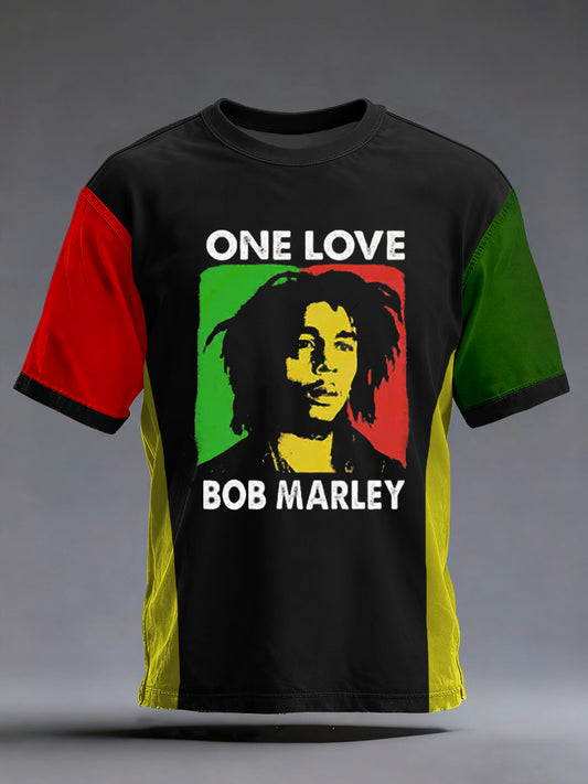 Men's Bob Marley One Love Short Sleeves T-shirt