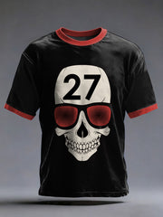 Men's The 27 Club Rock Star Skull Print Tee
