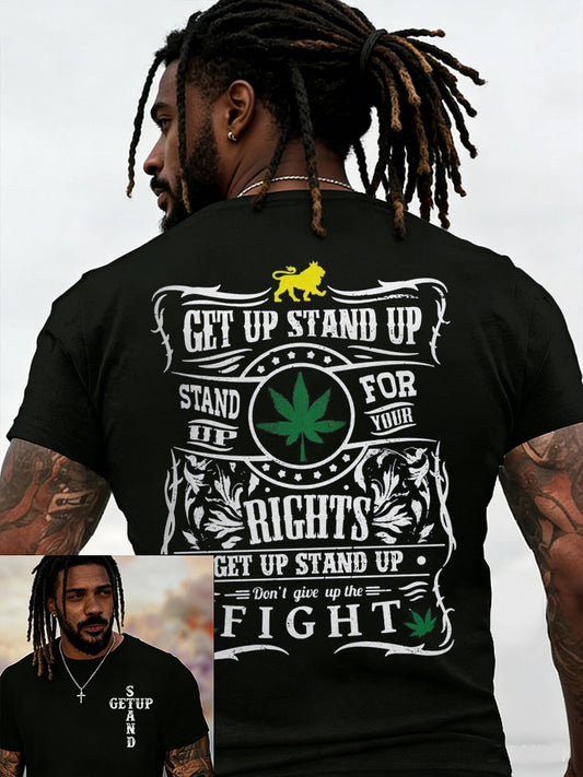Men's Get Up Stand Up Short Sleeves T-shirt