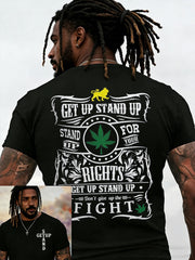 Men's Get Up Stand Up Short Sleeves T-shirt