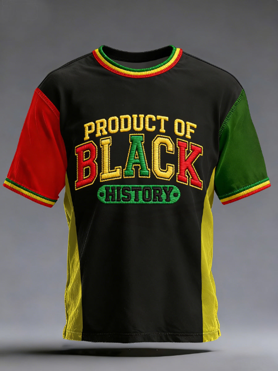 Men's Black History short sleeves t-shirt