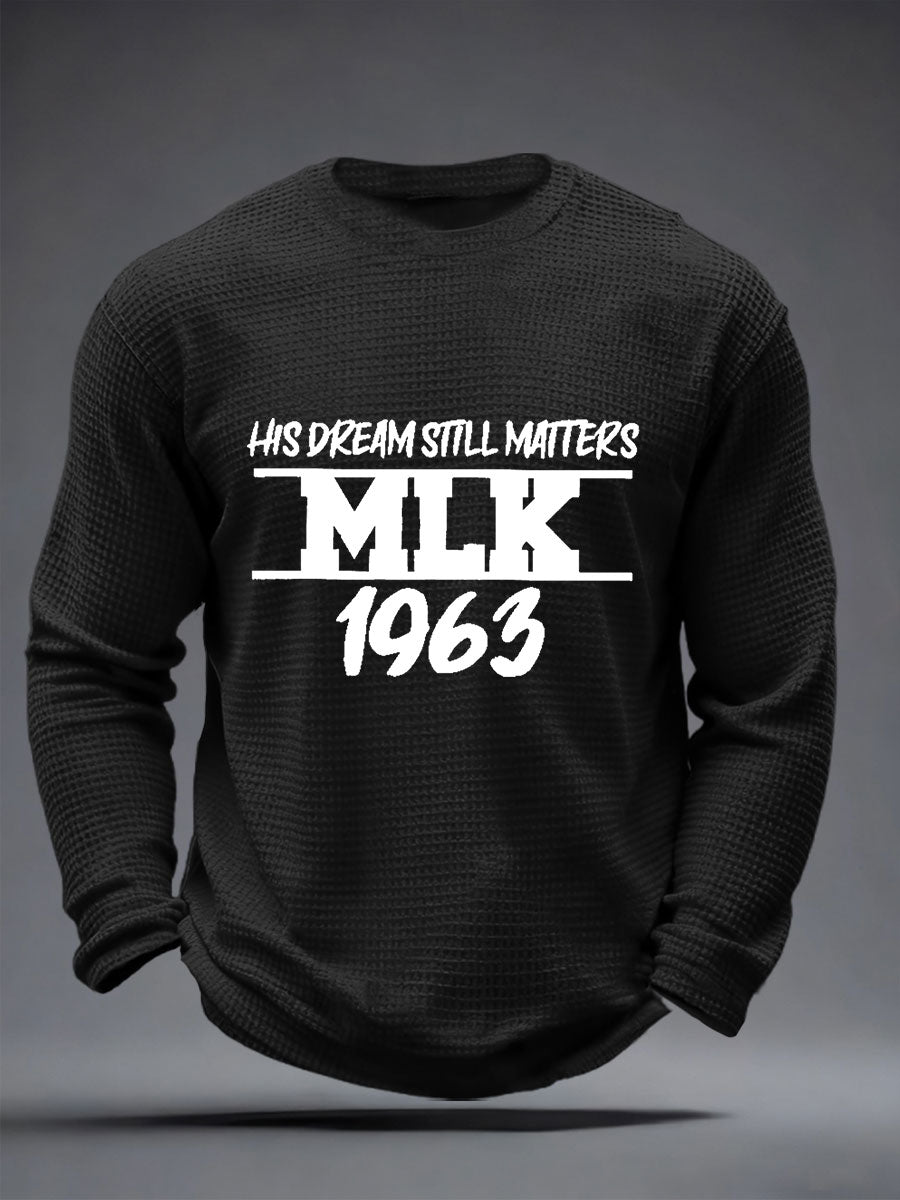 Men's MLK Day long-sleeve T-shirt