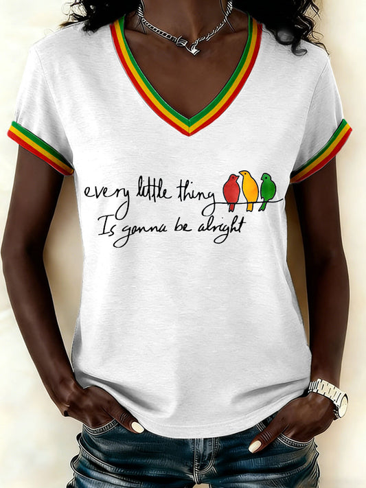 Women's 'Every Little Thing Is Gonna Be Alright' T-Shirt