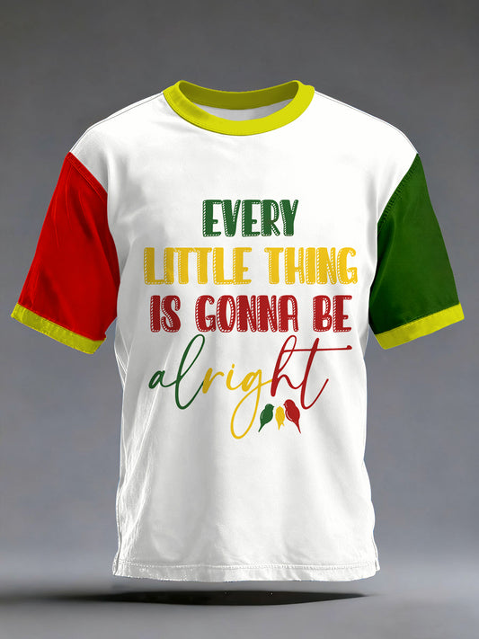 Unisex 'Every little thing is gonna be alright' T-shirt