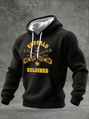 Men's American Black Soldier Hoodies