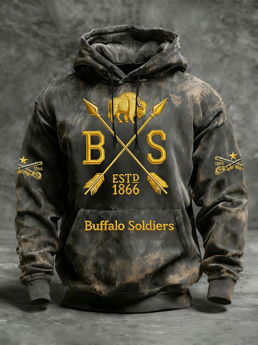 Men's Clothing American Black Soldier Hoodies