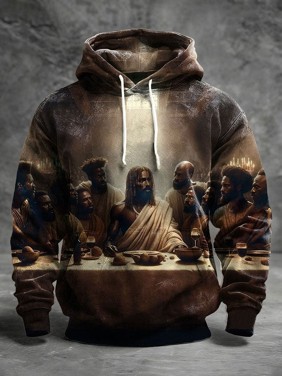 Men's American Black Soldier Hoodies