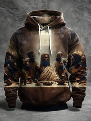 Men's American Black Soldier Hoodies