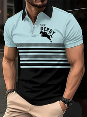 Men's Derby Horse Racing 2026 Print Shirt