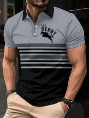 Men's Derby Horse Racing 2026 Print Shirt