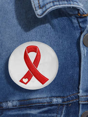 Heart Disease Awareness Pin