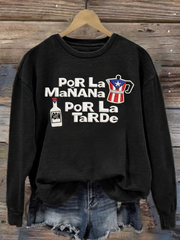 Women's Puerto Rico polyester sweatshirt