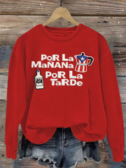 Women's Puerto Rico polyester sweatshirt