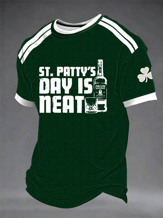 Men's St. Patrick's Day Printed T-shirt