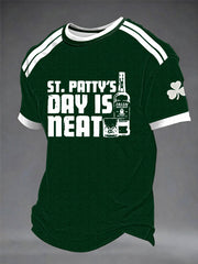 Men's St. Patrick's Day Printed T-shirt