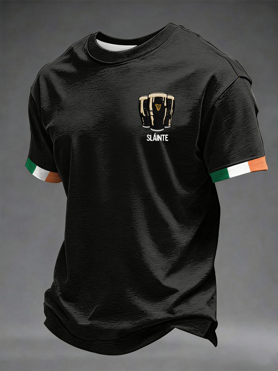 Men's St. Patrick's Day Printed T-shirt