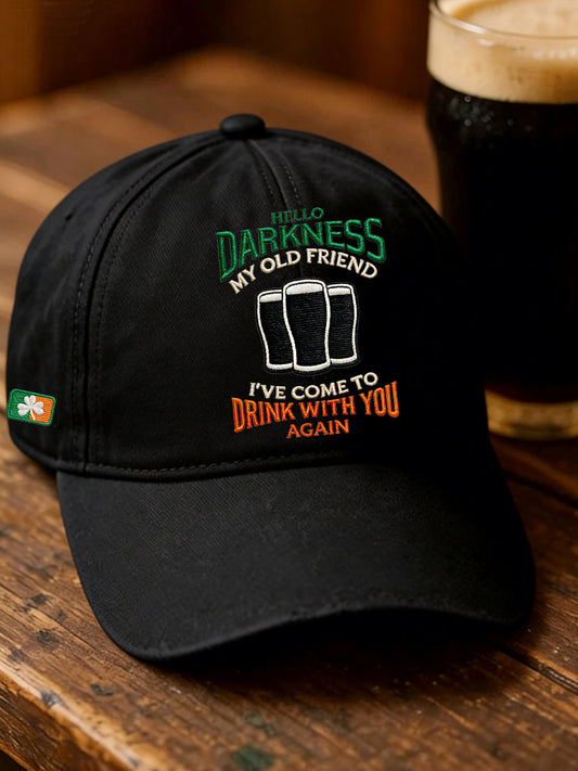 Unisex Hello Darkness My Old Friend Hat