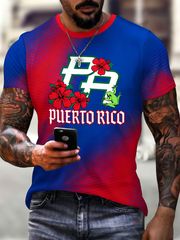 Men's Puerto Rico Short Sleeves T-shirt