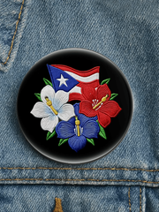 Unisex Puerto Rico Baseball Brooch