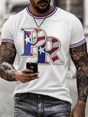 Men's Puerto Rico Baseball Waffle Short Sleeve