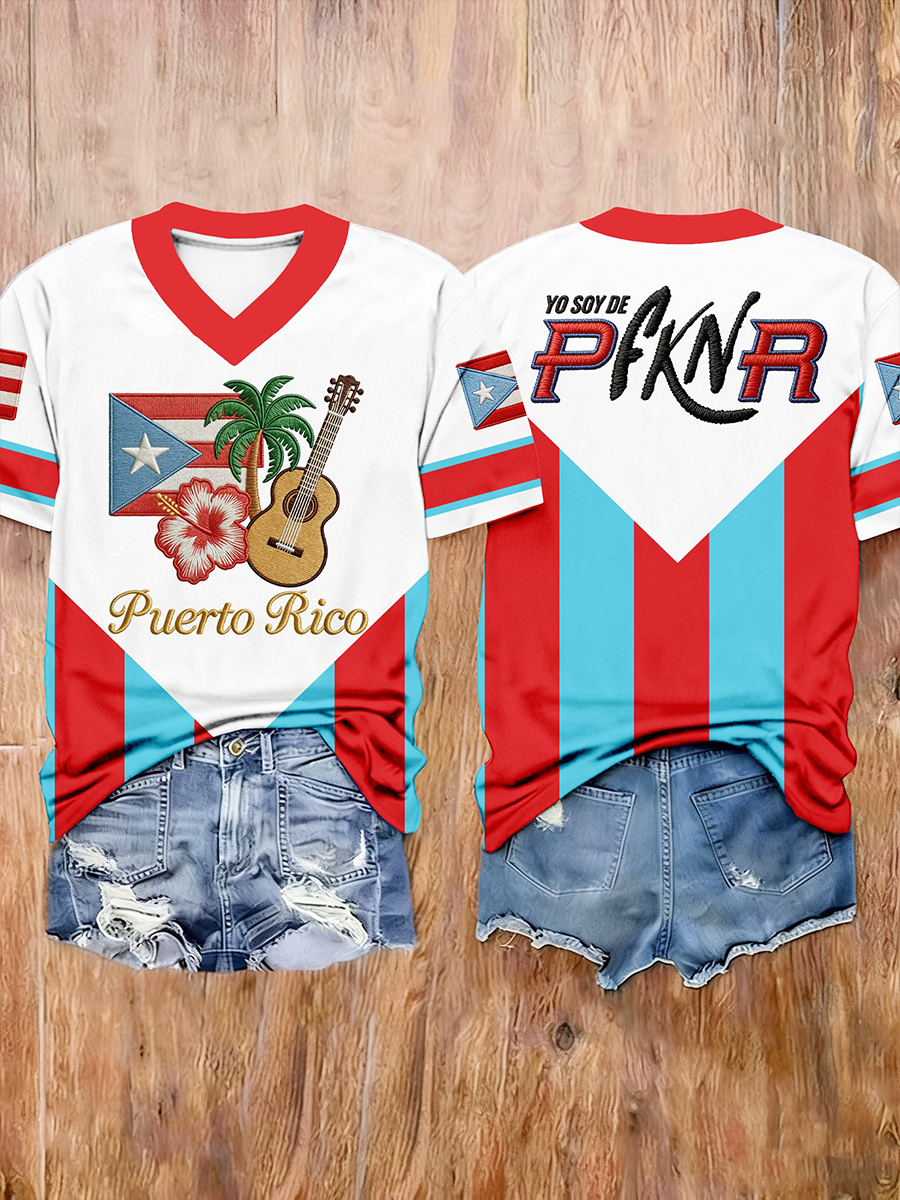 Women's Puerto Rico Short-sleeved T-shirt