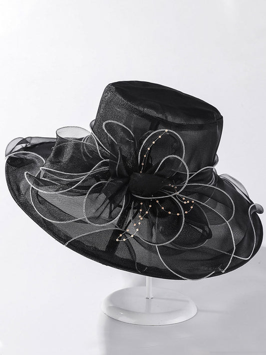 Women's Vintage Derby Organza Headdress