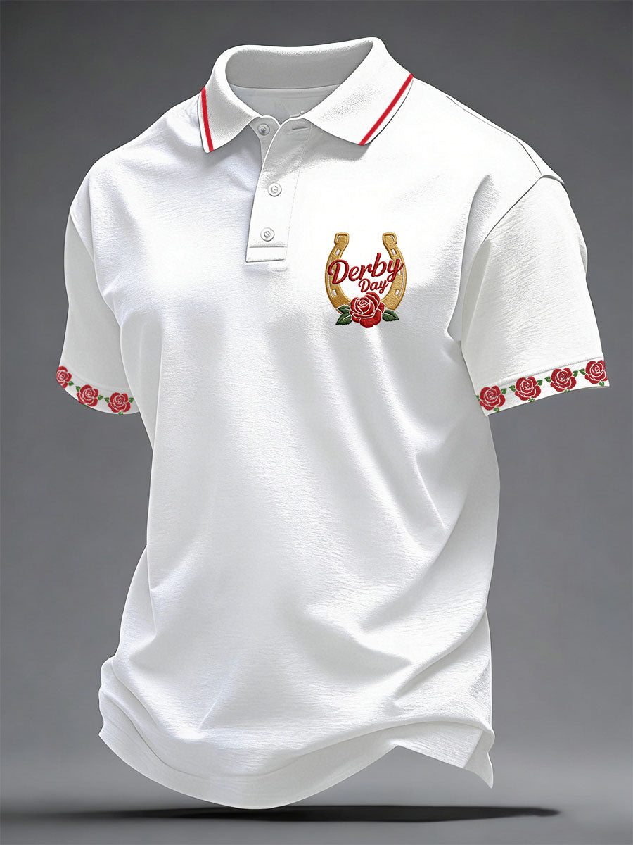 Men's Derby Day Printed Casual Shirt