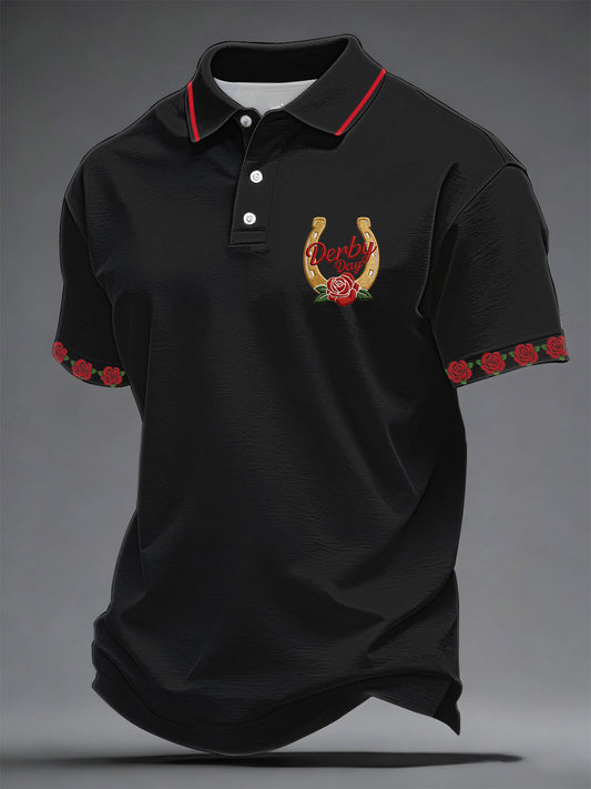 Men's Derby Day Printed Casual Shirt